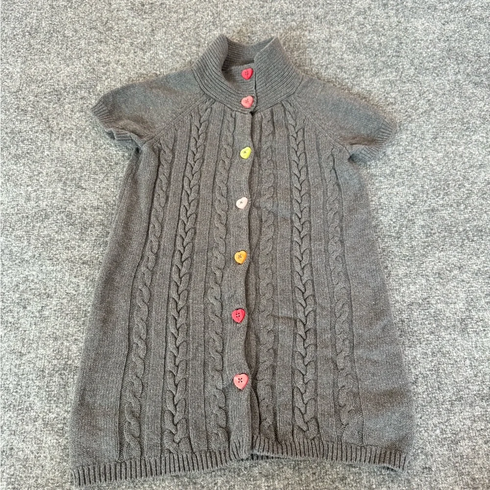 Gymboree Girl’s Cable Sweater Cardigan‎ Size 7